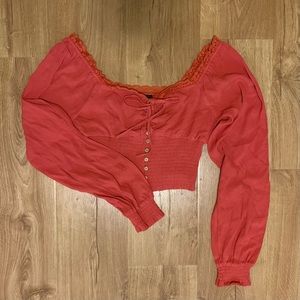 Forever 21 Cropped Blouse